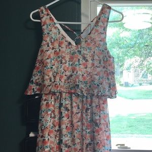 Floral maxi dress